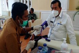 82 persen nakes Pekanbaru sudah divaksin sisanya tuntas pekan ini