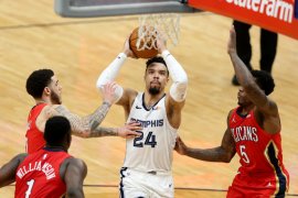 Grizzlies  lumpuhkan Trail Blazers