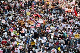 Indonesian, Singaporean foreign ministers discuss Myanmar issue