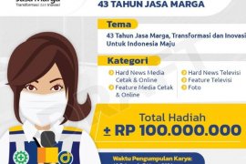 Rayakan HUT Ke-43, PT Jasa Marga gelar lomba karya jurnalistik 2021