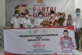 Anggota DPR RI M Nur: tiga ton makanan balita dan ibu hamil dari Kemenkes untuk Kalsel