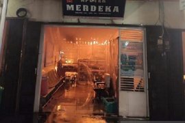 Tujuh ruko di Kota Singkawang terbakar