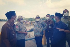 Bupati Langkat pantau pencarian warga hilang di Sei Wampu