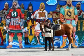 Hari Pembela Tanah Air di Vladivostok
