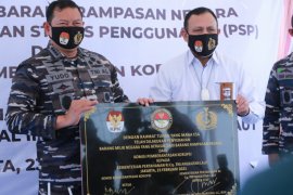 KPK serahkan aset tanah dan bangunan senilai Rp55 miliar ke TNI Angkatan Laut