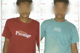 Polsek Pangkalan Brandan tangkap dua tersangka pengedar sabu
