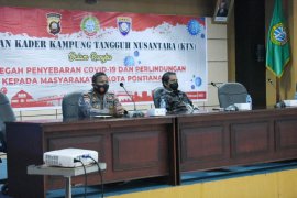 Kota Pontianak miliki lima kampung tangguh cegah penyebaran COVID-19