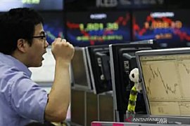 Saham Korea Selatan jatuh akibat aksi jual institusional berlanjut