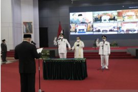 Gubernur Kaltim lantik enam kepala daerah hasil pilkada 2020