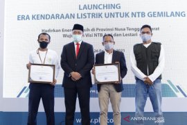 Sinergi NTB - PLN hadirkan 152 kendaraan listrik buatan IKM