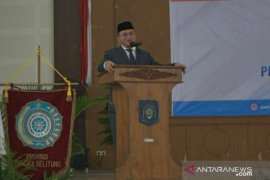 Gubernur Babel: Jadi pemimpin bergeraklah dengan data