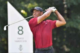 Pulih dari operasi, Tiger Woods terharu dengan dukungan sesama pegolf