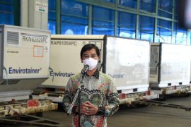 10 juta dosis bahan baku vaksin Sinovac kembali tiba di Indonesia