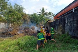 BPKS Singkawang berjibaku padamkan kebakaran lahan