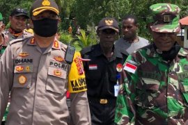 Brimob Merauke diperbantukan perkuat pengamanan di Kabupaten Asmat