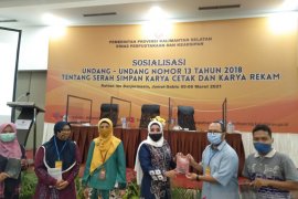 Dispersip Kalsel jamin karya para penulis dapat tersimpan lestari