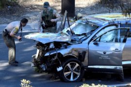 Pegolf Tiger Woods mengaku tidak ingat saat mengemudi