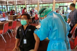 Pemprov Bali fasilitasi vaksinasi COVID-19 untuk ratusan awak media, termasuk ANTARA Bali (video)