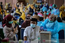 Hingga Sabtu, 2.552.265 orang sudah vaksinasi COVID-19 dosis pertama