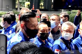 AHY datang ke Kemenkumham, begini tujuannya