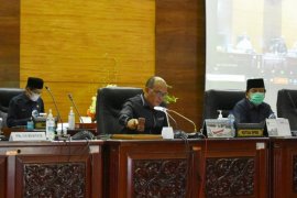 DPRD Sumbar bentuk pansus temuan BPK terkait penggunaaan anggaran COVID-19
