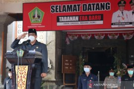HUT Satpol PP, Bupati Tabanan minta tingkatkan kinerja layani masyarakat