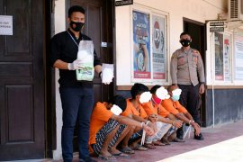 Polres Aceh Utara tangkap empat kurir 1,6 kilogram sabu-sabu