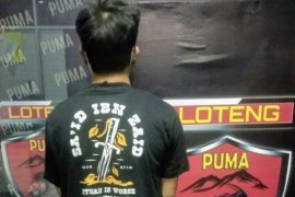 Maling motor terekam CCTV di By Pass Penujak Lombok Tengah diringkus polisi