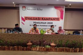 KPU Kabupaten Bantul lakukan evaluasi pelaksanaan kampanye Pilkada 2020