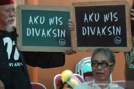 Vaksinasi COVID-19 bagi seniman di Yogyakarta