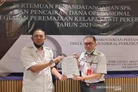 Pemkab Barut dan Dirjen Perkebunan teken SPK  peremajaan sawit rakyat