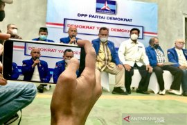 Demokrat versi KLB gelar jumpa pers di kediaman Moeldoko