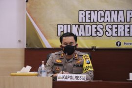 Ratusan personel polisi siap amankan pilkades serentak di Trenggalek