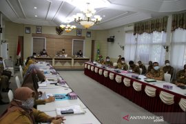 Bupati HSS hadiri ekspose laporan penyelenggaran pembangunan   2020