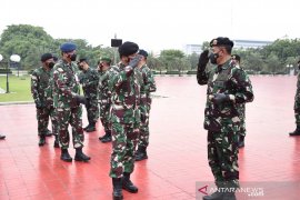 Panglima TNI terima laporan korps kenaikan pangkat 57 Perwira Tinggi