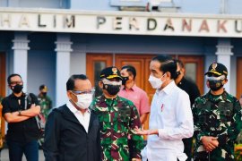 Presiden Jokowi ke Sulsel resmikan proyek infrastruktur dan tinjau vaksinasi