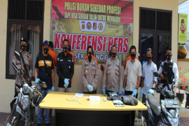 Polisi tangkap lima warga bobol kotak amal di masjid