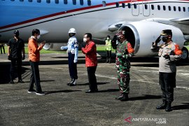 Presiden Joko Widodo resmikan Bandara Toraja