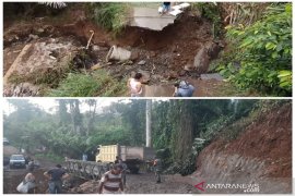 Sempat putus, akses jalan menuju Lembah Lubuk Raya Tapsel normal kembali