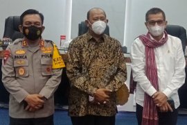Wakil Bupati Langkat hadiri pertemuan dengan kapolda