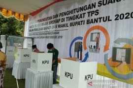 KPU Bantul mengevaluasi penerapan aplikasi penghitungan suara Pilkada 2020