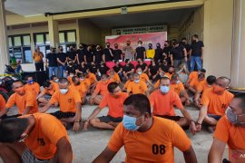 Polresta tangkap 32 pelaku narkoba selama operasi antik
