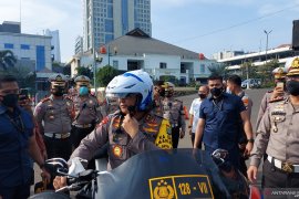 Kapolda Metro bubarkan "Sunmori" yang tidak tertib di Jakarta