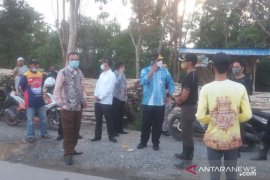 Pj Gubernur tinjau Gampa Asahi dan Jembatan Alalak 1