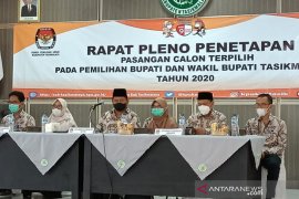 KPU Kabupaten Tasikmalaya tetapkan Ade-Cecep bupati-wakil bupati terpilih