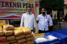 Satresnarkoba Polres Langkat tangkap empat tersangka pemilik 3.000 gram sabu-sabu