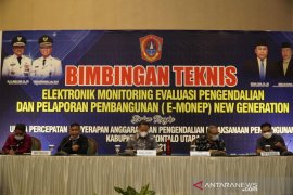 Wabup Gorut: Bimtek E-Monep percepat pembangunan daerah