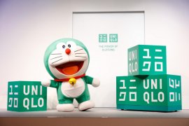 Doraemon Hijau jadi duta keseimbangan ekologi Uniqlo