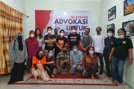 Anggota PFI Medan berlatih advokasi bersama KontraS Sumut