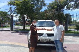 Kejaksaan Jayawijaya amankan satu mobil pajero aset Pemkab Tolikara